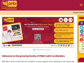 'pnbcard.in' screenshot