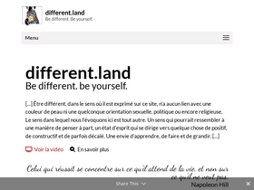 'different.land' screenshot