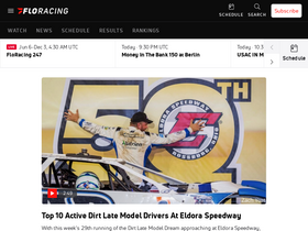 'floracing.com' screenshot