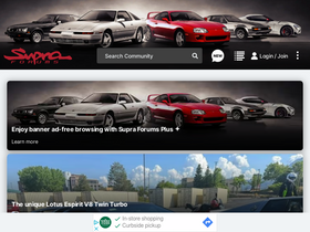 'supraforums.com' screenshot