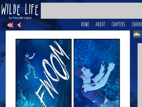 'wildelifecomic.com' screenshot