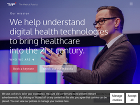 'medicalfuturist.com' screenshot