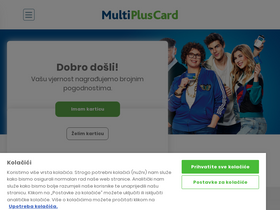 'multipluscard.hr' screenshot