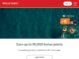 'wellsfargo.com' screenshot