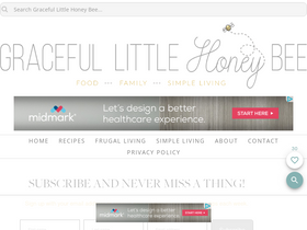 'gracefullittlehoneybee.com' screenshot
