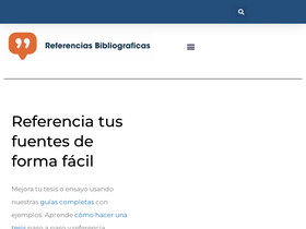 'referenciasbibliograficas.com' screenshot