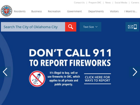 'okc.gov' screenshot