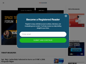 'executivegov.com' screenshot