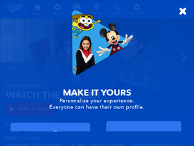 'disneynow.com' screenshot