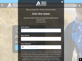 'als.com' screenshot