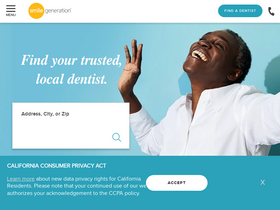'smilegeneration.com' screenshot