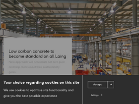 'laingorourke.com' screenshot