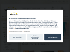 'gerth.de' screenshot
