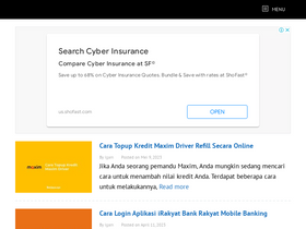 'berjaya.xyz' screenshot