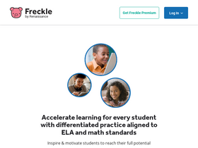 'freckle.com' screenshot