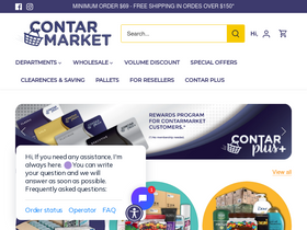 'contarmarket.com' screenshot