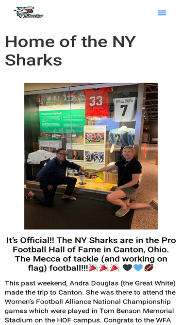 nysharksfootball.com