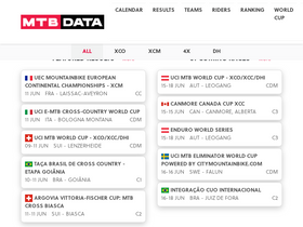 'mtbdata.com' screenshot