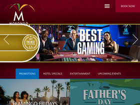 'morongocasinoresort.com' screenshot