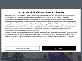 'veol.hu' screenshot