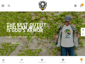 fightthegoodfightoffaith.com homepage screenshot