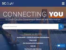 'eoc.sc.gov' screenshot