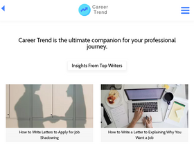 'careertrend.com' screenshot