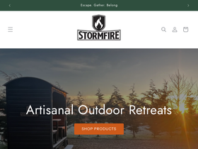 stormfire.co.uk homepage screenshot