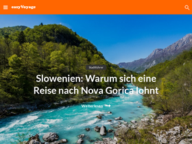 'easyvoyage.de' screenshot