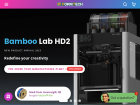 Formtech Limited website screenshot