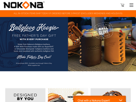 'nokona.com' screenshot