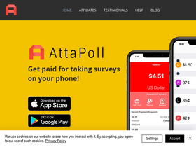 'attapoll.com' screenshot