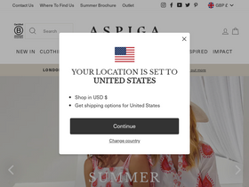 'aspiga.com' screenshot