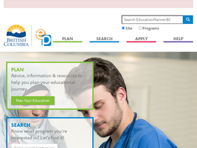 'educationplannerbc.ca' screenshot