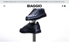 biaggio.ro homepage screenshot