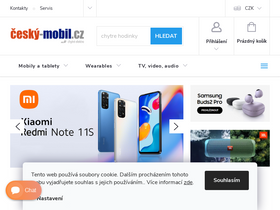 'cesky-mobil.cz' screenshot