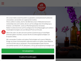 'kuchenkult.de' screenshot