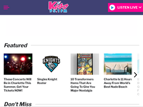 'kiss951.com' screenshot