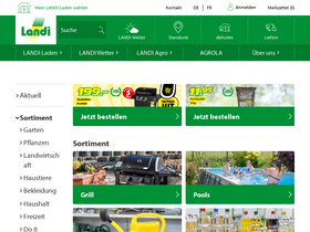 'landi.ch' screenshot