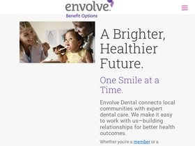 'envolvedental.com' screenshot
