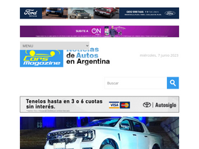 'carsmagazine.com.ar' screenshot