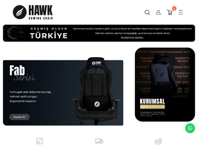 'hawkchair.com' screenshot