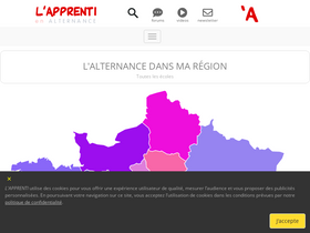 'lapprenti.com' screenshot