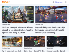 '2game.vn' screenshot