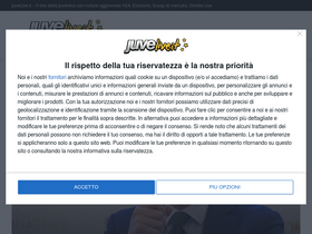 'juvelive.it' screenshot