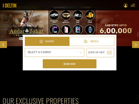 'deltin.com' screenshot