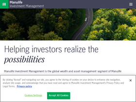 'manulifeim.com' screenshot