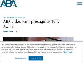 'americanbar.org' screenshot