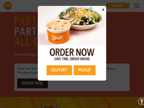 'zoup.com' screenshot