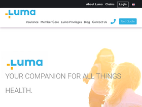 'lumahealth.com' screenshot